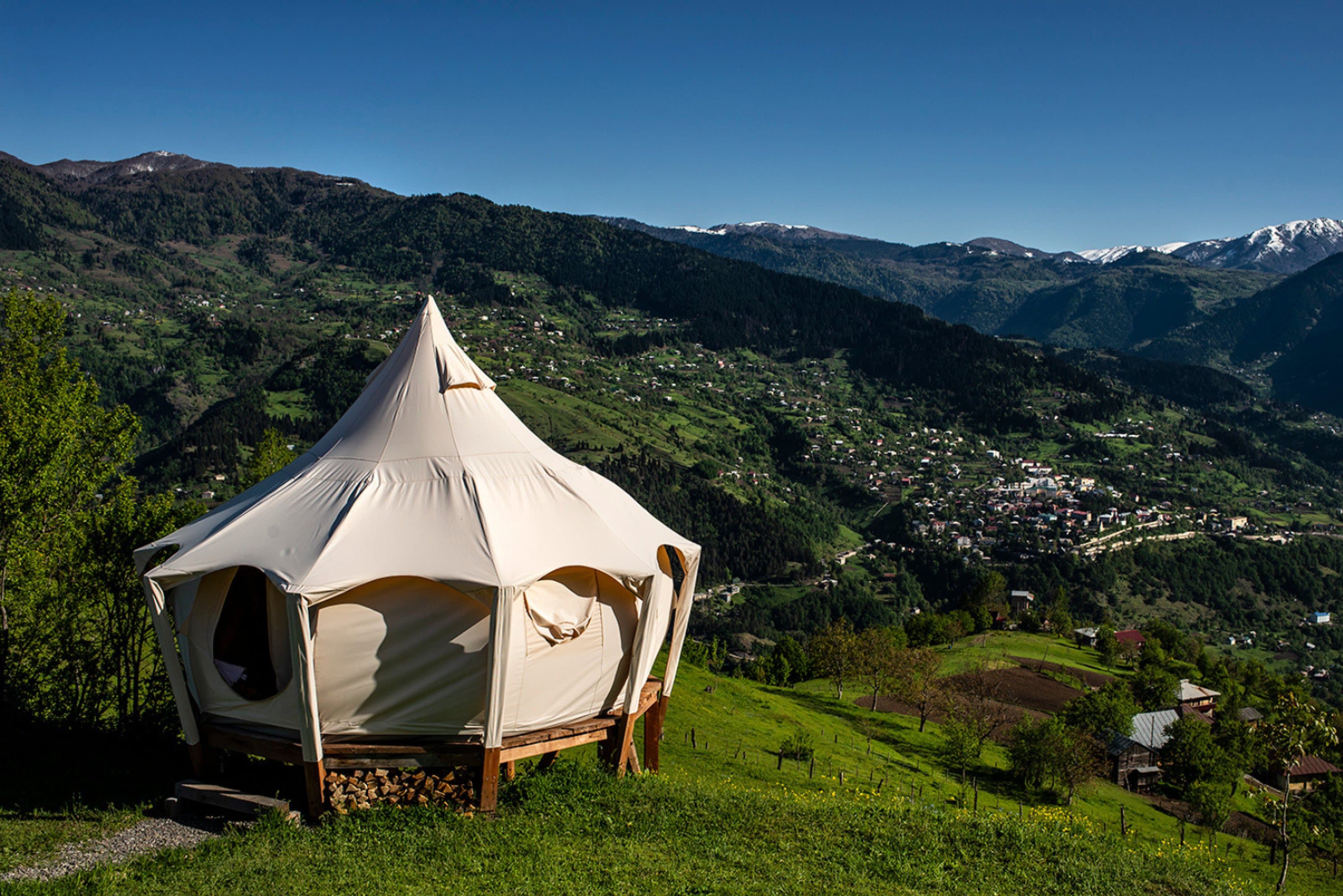 Glamping in Khulo GE006B. Mountain View