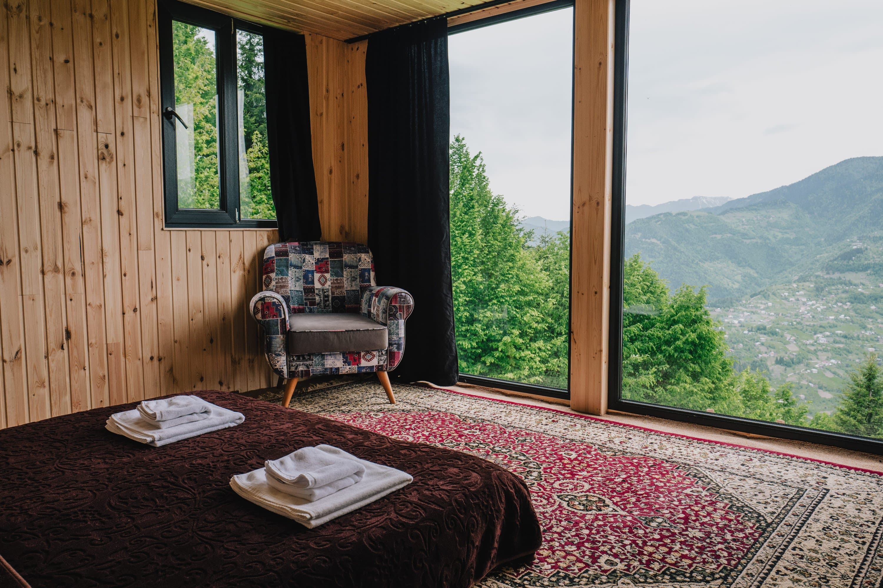 Glamping in Khulo GE006H. Panoramic view