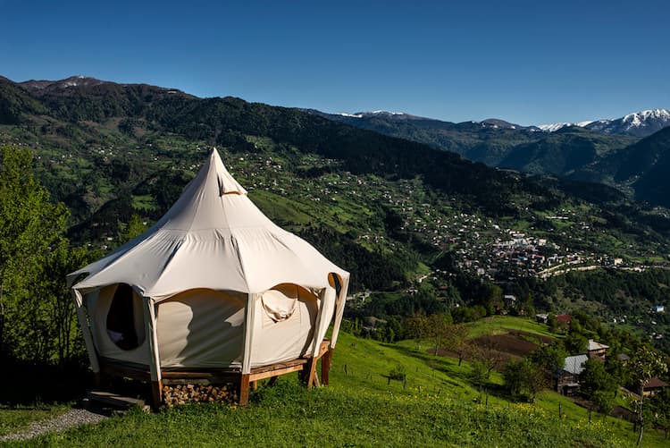 Glamping in Khulo GE006B. Mountain View