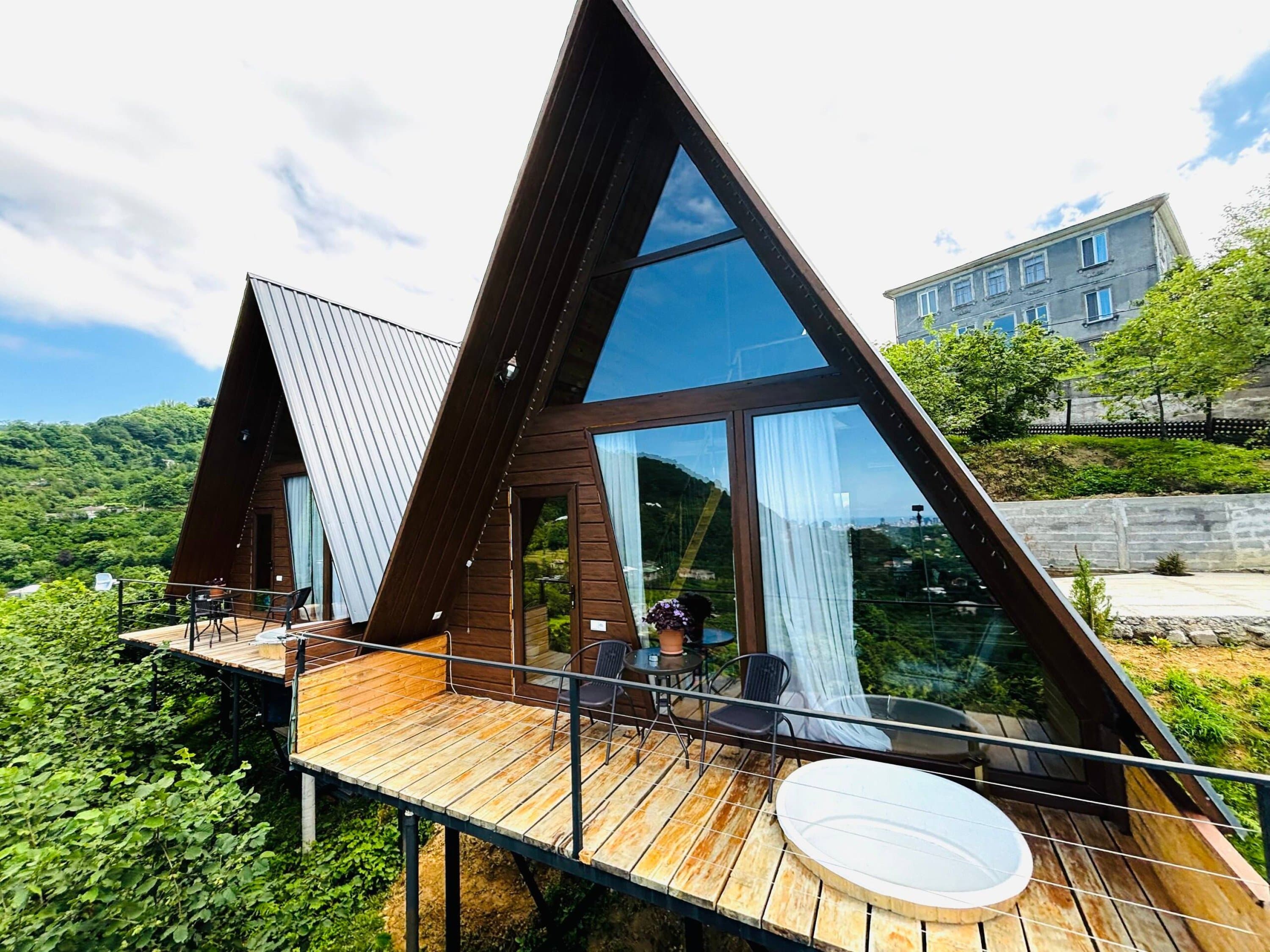 Triangular house near Batumi GE009A